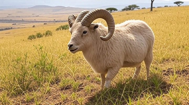 Afrika - Vacip Kurbanı Küçükbaş