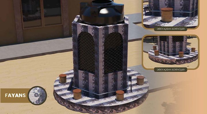 Afrika - Cami Önü Şadırvan